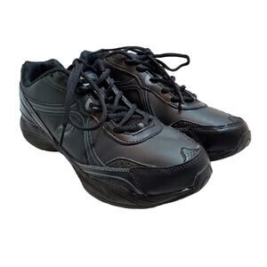 Rock N Fit Sneaker Womens 9M Shoes Black Lace Up Fitness Workout Gym 2010's